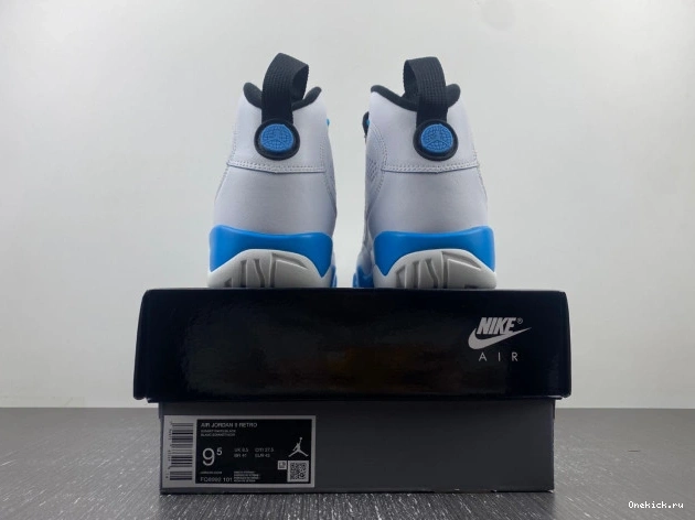 One Kick Air Powder Jordan FQ8992-101 9 Blue 0808